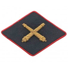 Нарукавный знак командного (офицерского) состава ИПТА, обр.1942 года. Вышитый золотой канителью.
